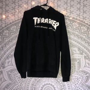 Size Small• Black Thrasher Hoodie